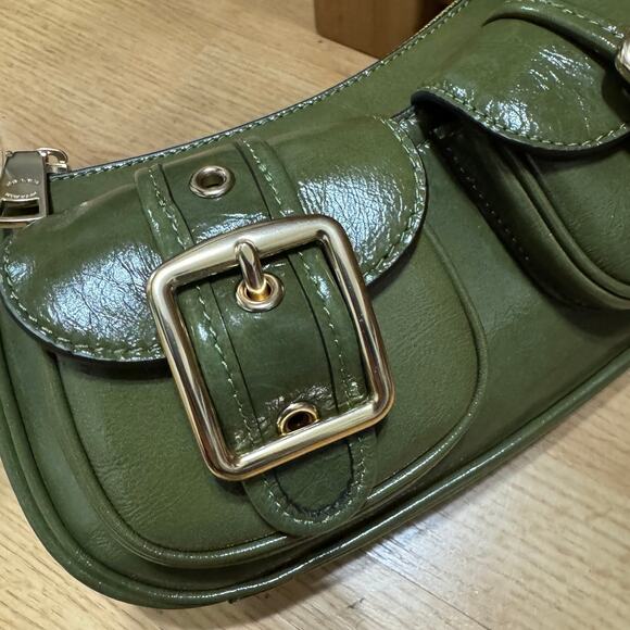 ❤️Coach ashton bag glazed leather/Olive - Picture 10 of 11
